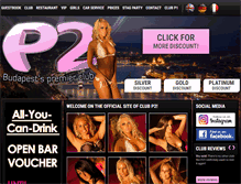 Tablet Screenshot of p2budapest.com